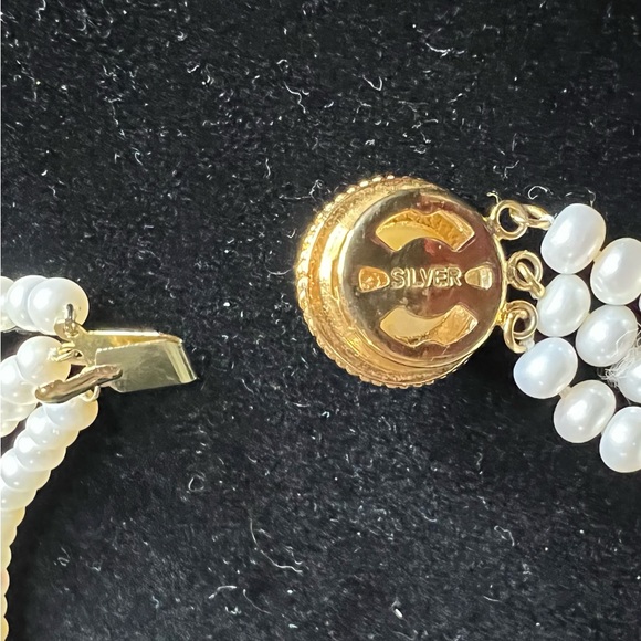 Vintage pearl choker (real pearls) - Picture 4 of 4